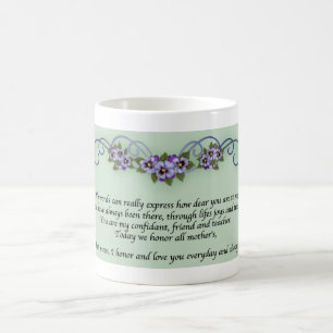 Pansy Mother's Day Coffee Mug
