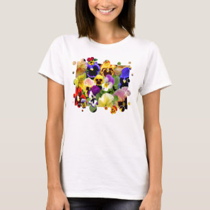 Pansy Patchwork T-Shirt