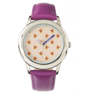 Pansy Pattern Watch