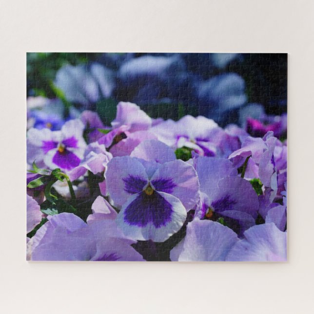 Pansy Pizazz! Jigsaw Puzzle (Horizontal)