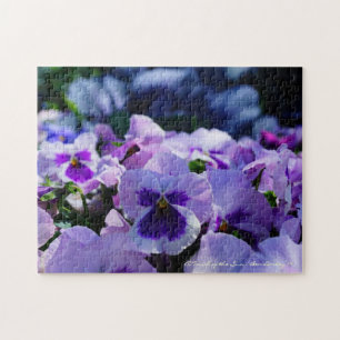 Pansy Pizzazz! Jigsaw Puzzle