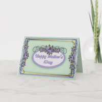 Pansy Scrolls Mother's Day