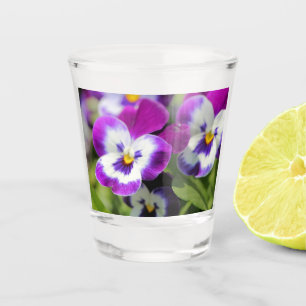 Pansy Shot Glass