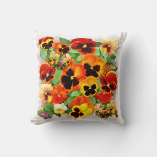 Pansy Sunset Cushion