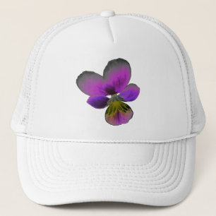 Pansy Wild Dark Purple Hat