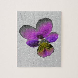 Pansy Wild Dark Purple Puzzle