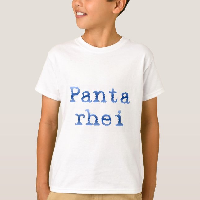 Panta rhei "Everything flows" T-Shirt (Front)