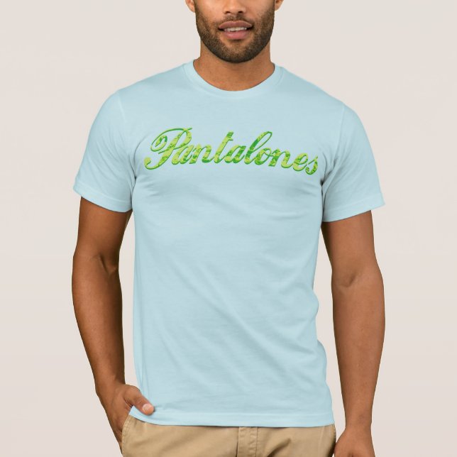 Pantalones Baby Blue AA Shirt (Front)