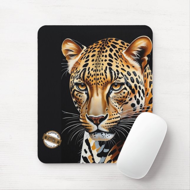 Pantanal Jaguar Mouse Mat (With Mouse)