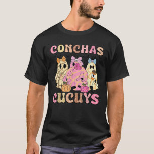 Pantasmas Conchas And Cucuys Mexican Halloween Cos T-Shirt