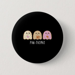 Pantasmas Ghost Funny Spooky Conchas Mexican Ghost 6 Cm Round Badge
