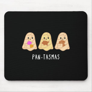 Pantasmas Ghost Funny Spooky Conchas Mexican Ghost Mouse Mat