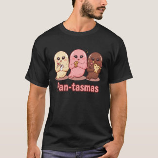 Pantasmas Ghost Funny Spooky Conchas Mexican Hallo T-Shirt
