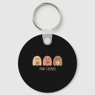 Pantasmas Ghost Funny Spooky Mexican Halloween For Key Ring