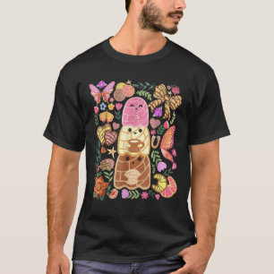Pantasmas Ghost Pan Dulce Halloween Mexican Concha T-Shirt