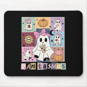 Pantasmas Mexican Halloween Ghost Spooky Conchas C Mouse Mat