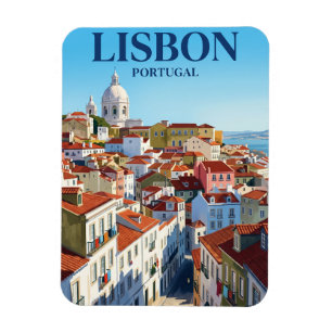 Panteão Nacional, Alfama, Lisbon Portugal Magnet