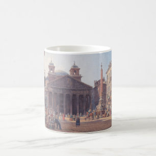 Pantheon and Piazza della Rotonda in Rome, Italy Coffee Mug