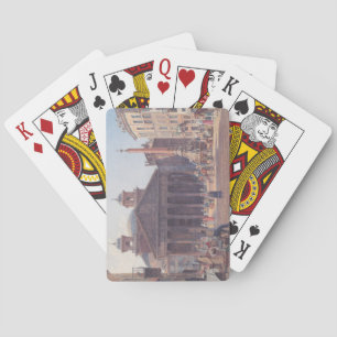 Pantheon and Piazza della Rotonda in Rome, Italy Playing Cards