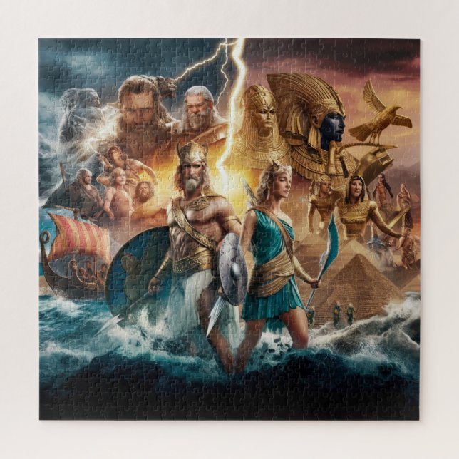 Pantheon of Legends Jigsaw Puzzle (Vertical)