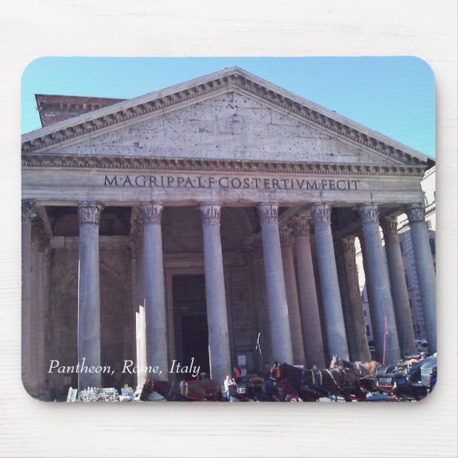 Pantheon, Rome, Italy Mouse Mat (Front)