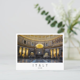 Pantheon’s interior, Rome, Italy Postcard