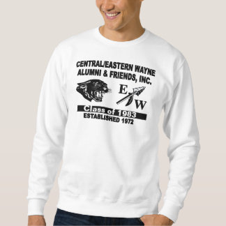 Panther and EW White Sweatshirt