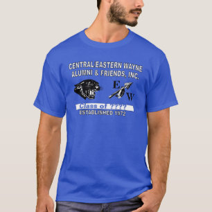 Panther and Trending EW Deep Royal Blue T-Shirt