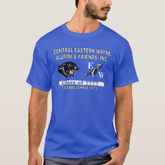 Panther and Trending EW Deep Royal Blue T-Shirt