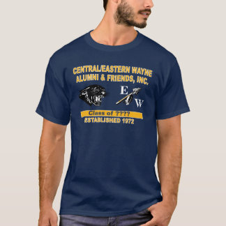 Panther and Trending EW Navy Blue T-Shirt