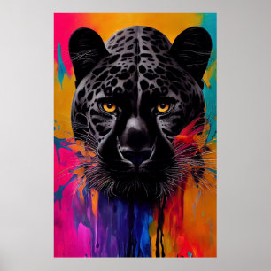 Panther Animal Discovery Adventure Nature Planet E Poster