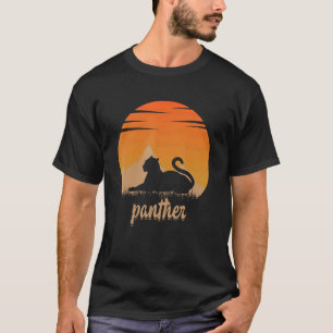 Panther Animal Hot In The Mounta In Nature T-Shirt