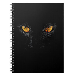 PANTHER, BLACK, NIGHT NOTEBOOK