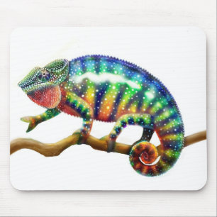 Panther Chameleon Lizard Mousepad