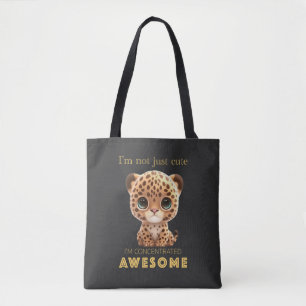 Panther Concentrated Awesome Cute Adorable Funny Tote Bag