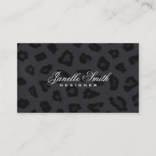Panther Fur Design Business Card