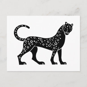 Panther, Greek relief design Postcard