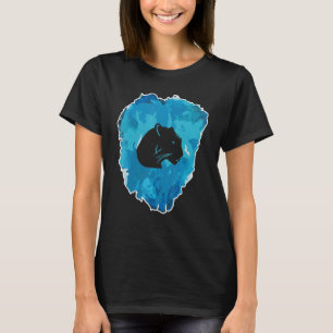 Panther In An Ice Block For Eternity T-Shirt