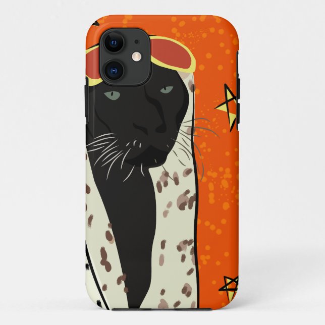Panther in Style Case-Mate iPhone Case (Back)