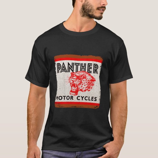 Panther Motorcycles Classic  T-Shirt (Front)