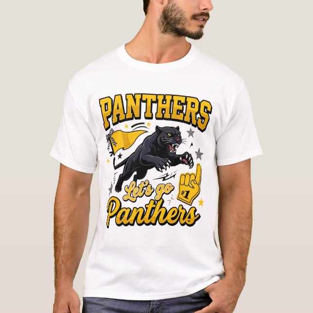 Panther On Da Sirth T-Shirt (Front)