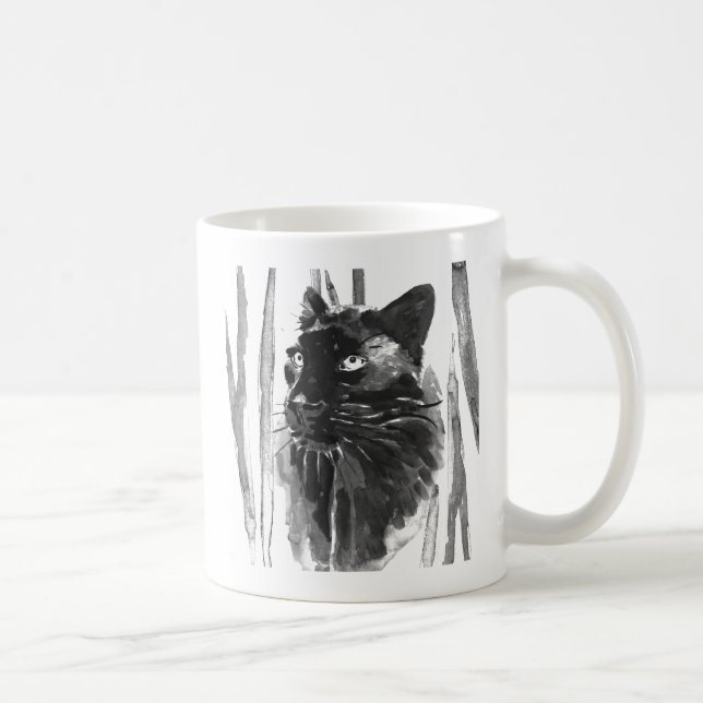 Panther Portrait Coffee Mug (Right)