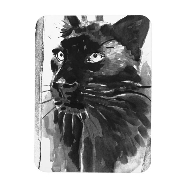 Panther Portrait Magnet (Vertical)