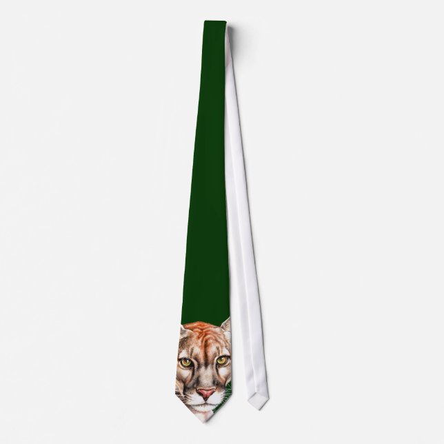 Panther Portrait Tie (Front)