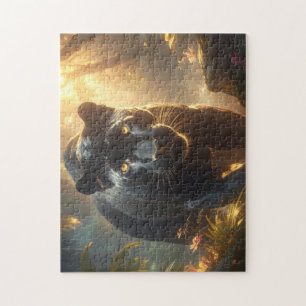 Panther Poster Jigsaw Puzzle