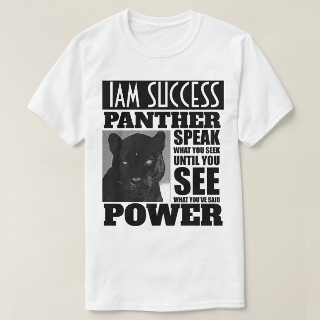 PANTHER POWER T-Shirt (Design Front)