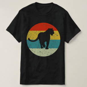 panther retro vintage  silhouette 70s T-Shirt
