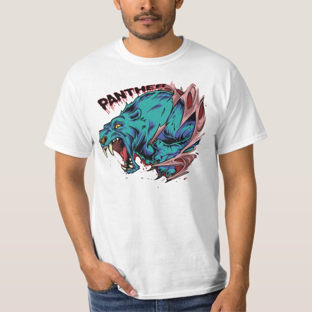 Panther Ripping T-Shirt (Front)