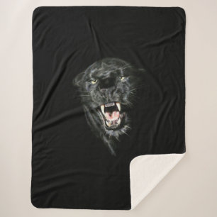 Panther Sherpa Blanket