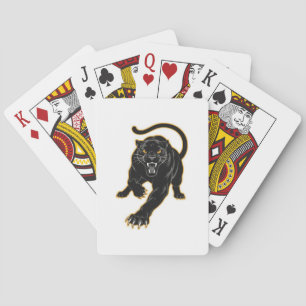 Panther Spirit Luxury Playing Cards